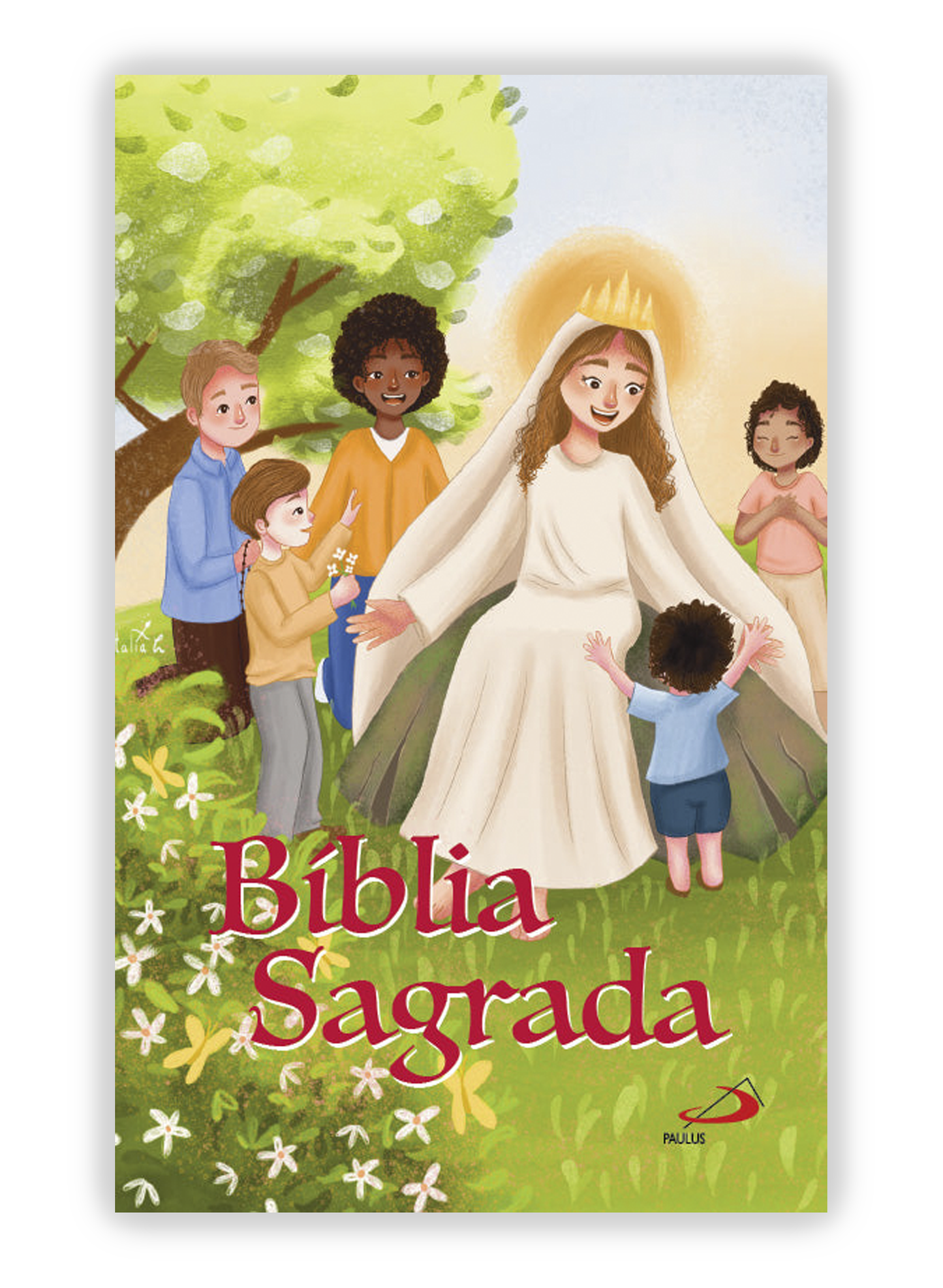 Sobrecapa Nossa Senhora ( Bíblia média)