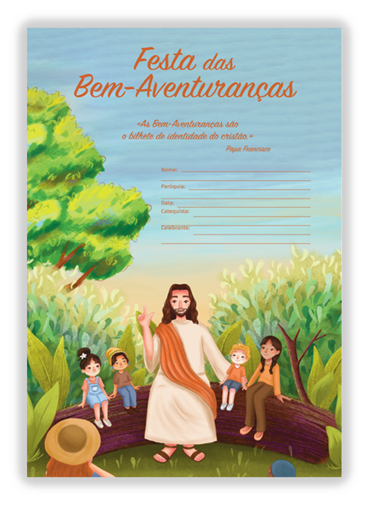 Diploma Festa das Bem-Aventuranças - Duas medidas -10 un.