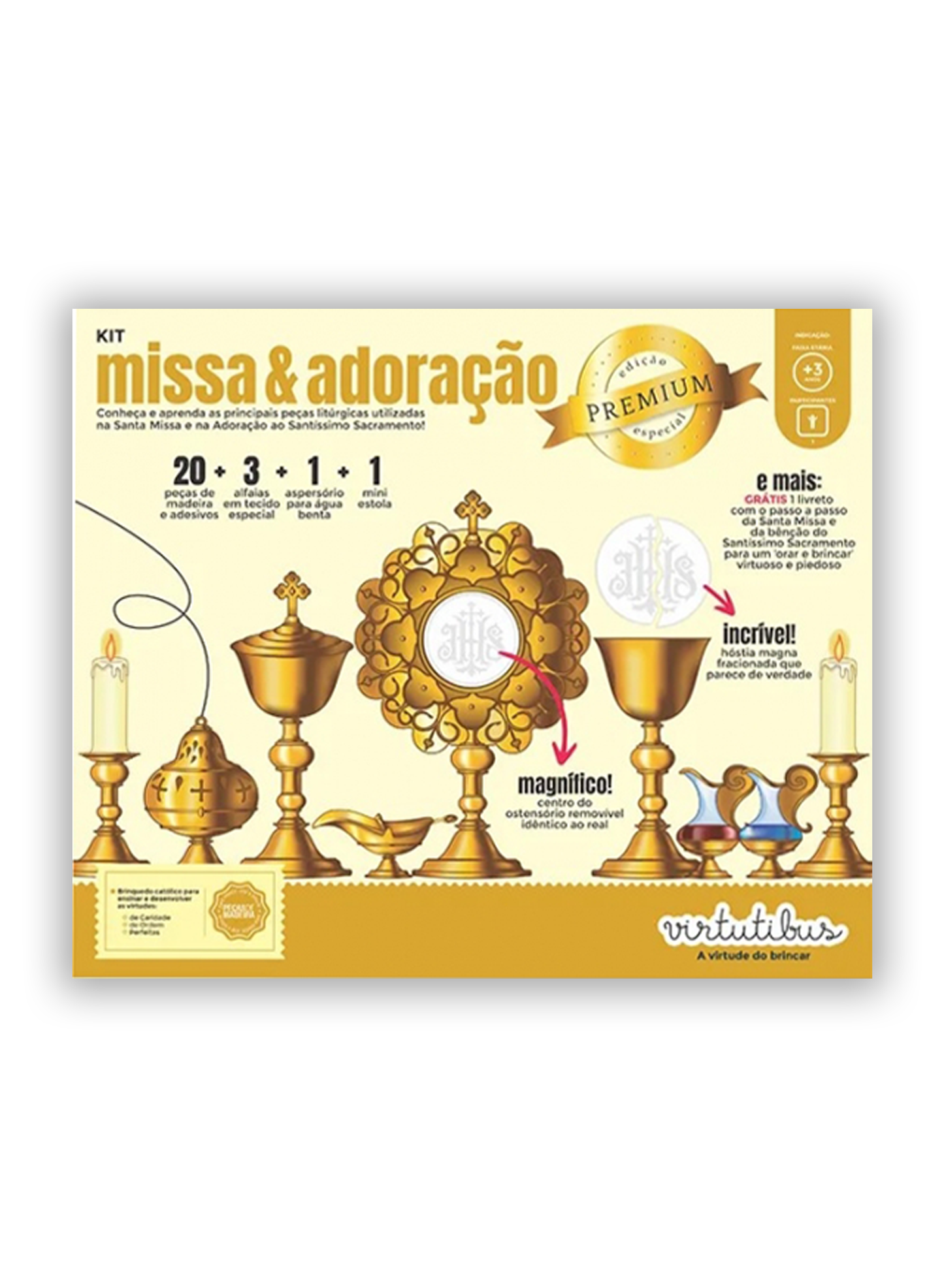 Kit Missa e Adoração - Versão PREMIUM